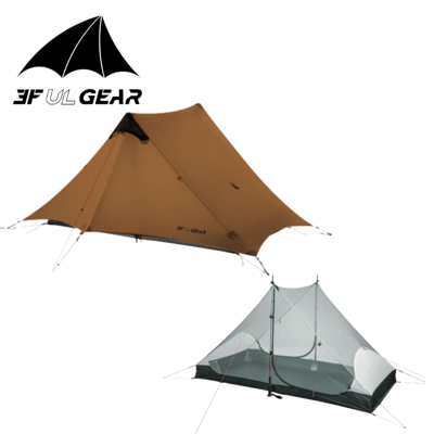 三峰出 3F 藍山2 Pro 新款15D無桿輕量兩人帳 三/四季帳4