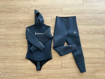 | 裝備寄賣 | Bestdive 3mm 男款/經典藍洞防寒衣 LS號(店面展示中)2