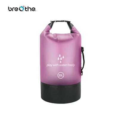 Breathe 水呼吸 透光拼接雙肩背防水袋 20L7