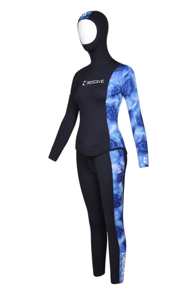 BESTDIVE 防寒衣｜ 藍洞系列 ｜ 女款22