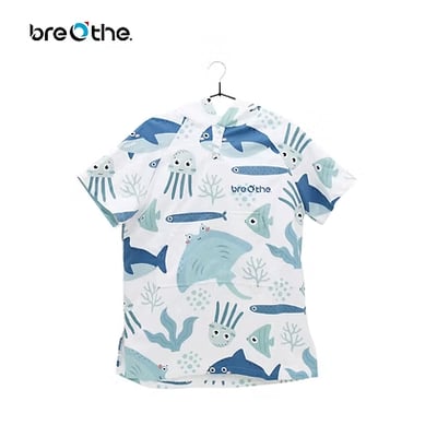 Breathe 水呼吸  兒童款毛巾衣(薄款)5