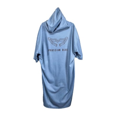普魯士藍素色毛巾衣 藏青3