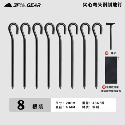 3F 三峰出 鋼製營釘7