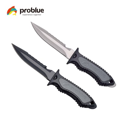 Problue 304不銹鋼尖頭潛水刀1