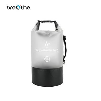 Breathe 水呼吸 透光拼接單肩背防水袋 10L3