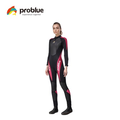 Problue 3mm連身防寒衣 女款1