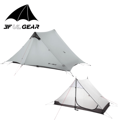 三峰出 3F 藍山2 Pro 新款15D無桿輕量兩人帳 三/四季帳7