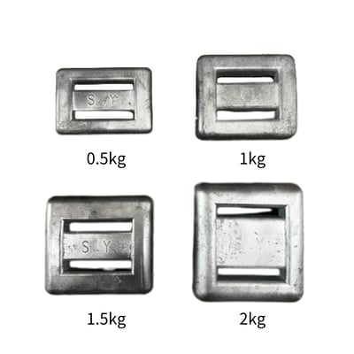 潛水專用配重裸鉛鉛塊2