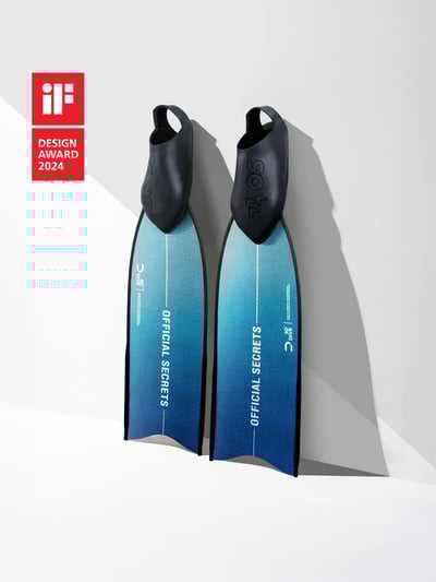 OS黑科技碳纖維蛙鞋 RAY 3D(光鍍款)7