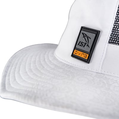 IST 多功能戶外遮陽帽 白色3