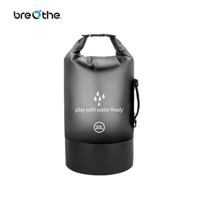 Breathe 水呼吸 透光拼接雙肩背防水袋 20L5