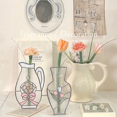 限花瓶款加購｜擬真花蠟燭1