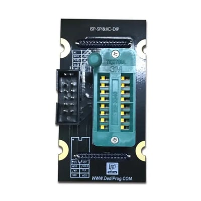 DediProg岱鐠 DIP socket ISP adaptor for SPI and IIC1