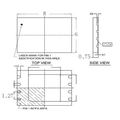 DediProg岱鐠 QSPI-WSON008060080-001D2