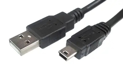 DediProg岱鐠 USB-A to Mini-B Cable for SF600/SF600Plus - M/M - 0.9m (2.95ft)1