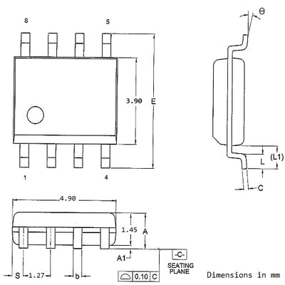 DediProg岱鐠 QSPI-SOP008150mil-001E2