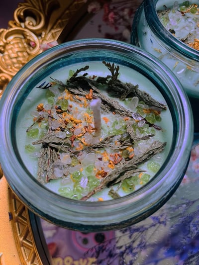 七脈輪系列心輪平衡蠟燭2