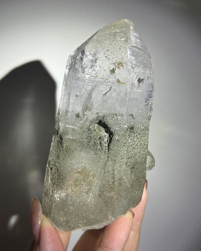 尼泊爾喜馬拉雅水晶｜三角資料庫、綠幽靈《JCO001》5