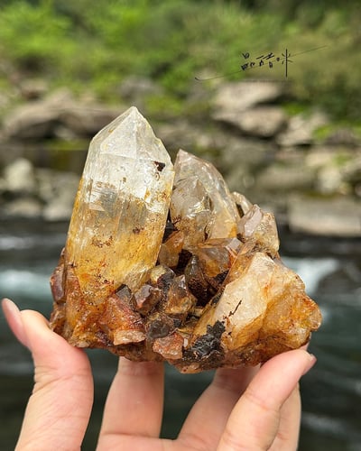 西藏喜馬拉雅水晶｜心火不滅《JCO007》1