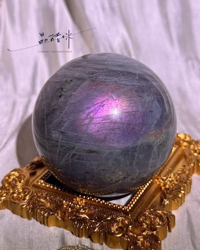 夢幻粉光拉長石球《JCS008》3