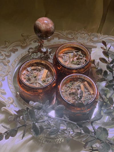 七脈輪系列臍輪（性輪）平衡蠟燭2