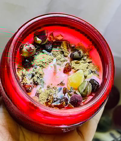 七脈輪系列海底輪紮根蠟燭2