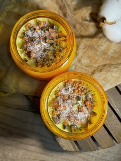 七脈輪系列胃輪蠟燭3