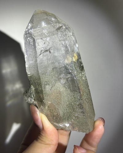 尼泊爾喜馬拉雅水晶｜三角資料庫、綠幽靈《JCO001》3