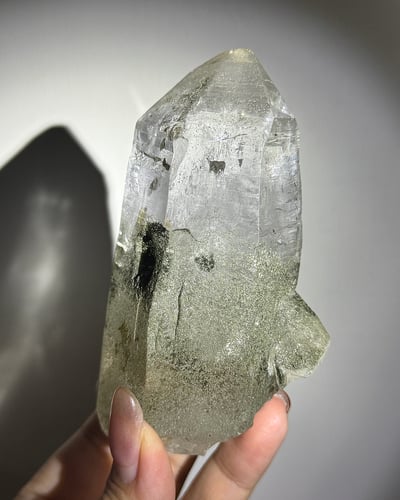 尼泊爾喜馬拉雅水晶｜三角資料庫、綠幽靈《JCO001》6