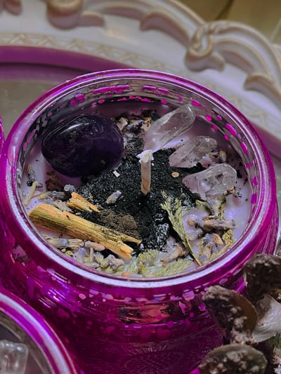 七脈輪系列頂輪覺醒蠟燭2