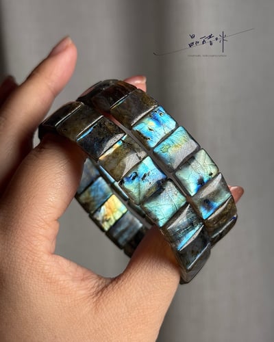 拉長石手排 《JCB004》1