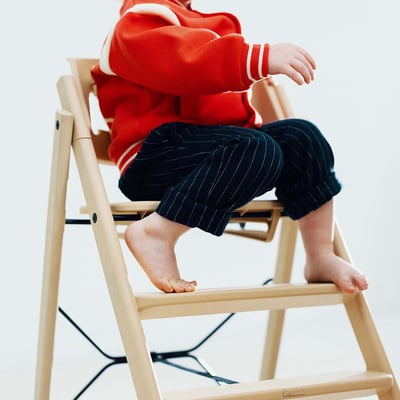 藝人-馬力歐套組【KAOS】Klapp折疊成長餐椅組(永續新星)-主體＋護圍＋餐盤+坐墊6