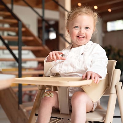 【KAOS】Klapp永續折疊成長餐椅-永續新星-大地米2