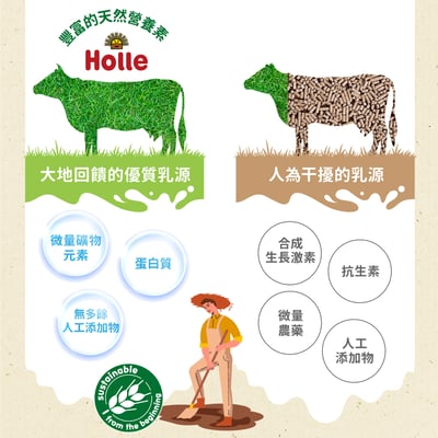 【Holle禾樂純境】生物動力牛3號(效期至2027/1/17)10入組贈果泥或Derma超值好禮7