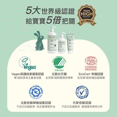 【Derma丹麥德瑪】寶寶經典洗護三件禮9