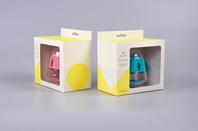 【Meroware】Alice 嬰幼兒直飲杯-湖水綠/玫瑰粉 兩色可選7