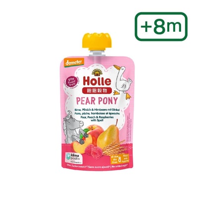 【Holle禾樂純境】生物動力果泥-飽飽穀物系列(多款可選)16