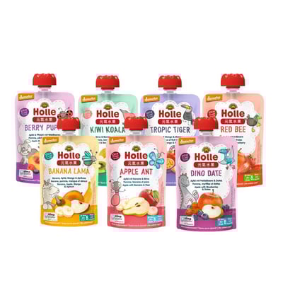 【Holle禾樂純境】生物動力果泥-8個月(多款可選)2
