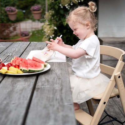 【KAOS】Klapp永續折疊成長餐椅-永續新星-大地米4