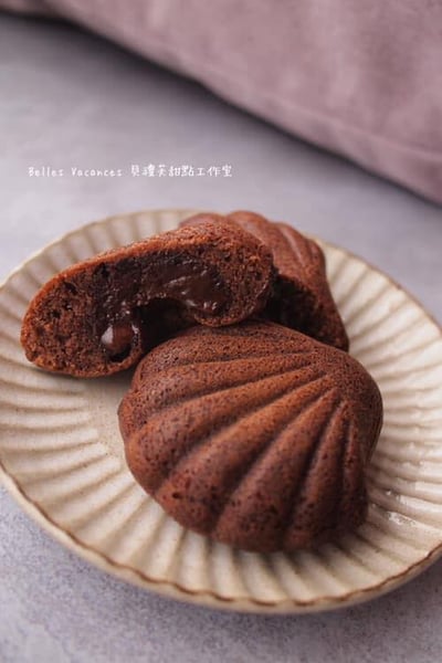 藏心巧克力貝殼蛋糕 (5入盒裝)2