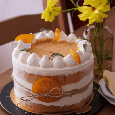 熱帶香橙裸戚風3