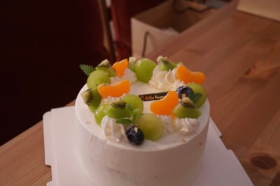 綜合水果戚風蛋糕2