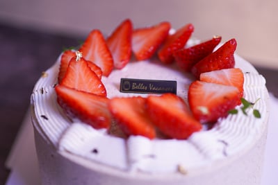 伯爵草莓戚風蛋糕2