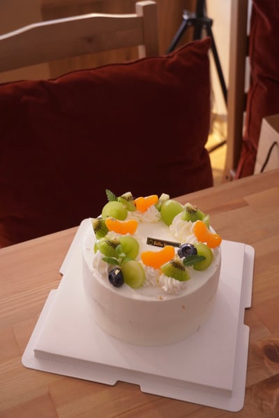 綜合水果戚風蛋糕3