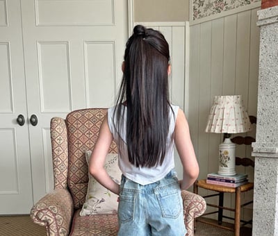 星星無袖背心 下擺造型剪裁5