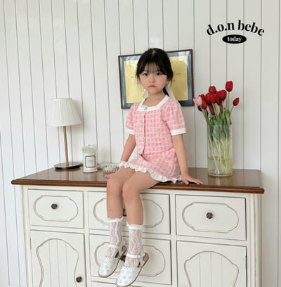 氣質小香風 滾邊裙套裝1