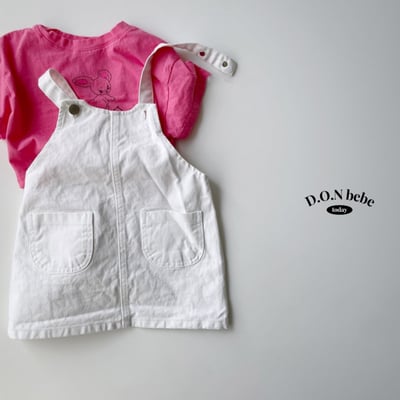 可愛牛仔吊帶裙8