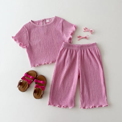 馬卡龍木耳邊套裝7