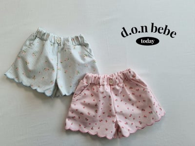 甜心花邊彈性短褲6