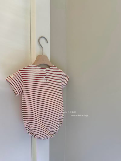 寶寶條紋爬服2